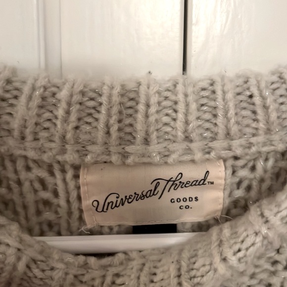 Universal Thread Cream Knit Sweater - Picture 5 of 5